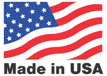 Our products are proudly made in the USA