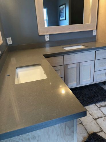 Quartz countertops 