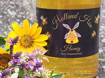 Honey and wildflowers