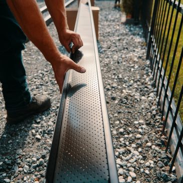 Installing Gutter Guards on Seamless Gutters