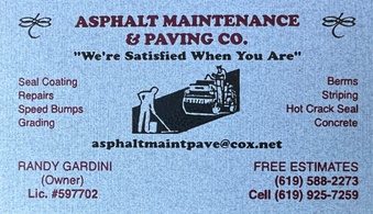 Asphalt Maintenance & Paving Co 