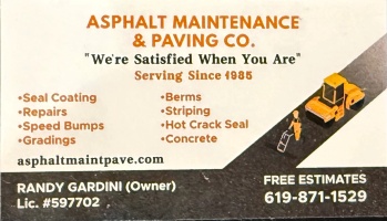 Asphalt Maintenance & Paving Co 