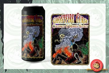 Bonehaus Ghostfire Curse Can Label