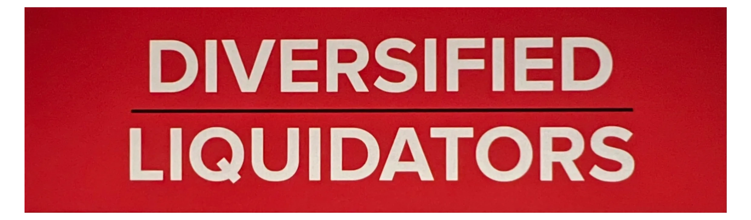 Diversified Liquidators Wholesale Store Knoxville, Tennessee