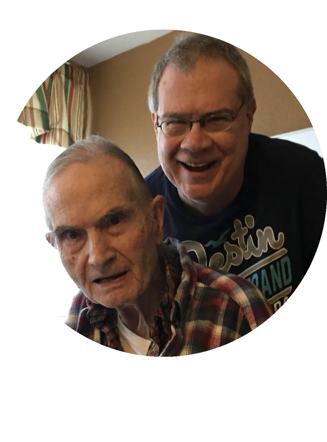 Michael Porter is the Son of Boots (pictured with his father)