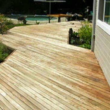 backyard patio floor