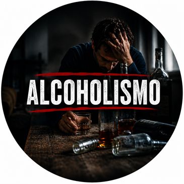 Person that is struggling with adiccion such as alcohol
