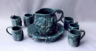 Olympic College Ceramics Class 2004. Student Work. Professor Tomas Oliva