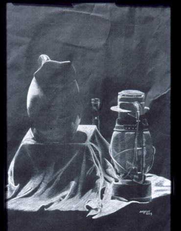 Olympic College Drawing Class 2004
Student work
Still life
Professor Tomas Oliva