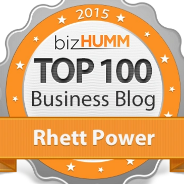 Top Business Blogger Rhett Power