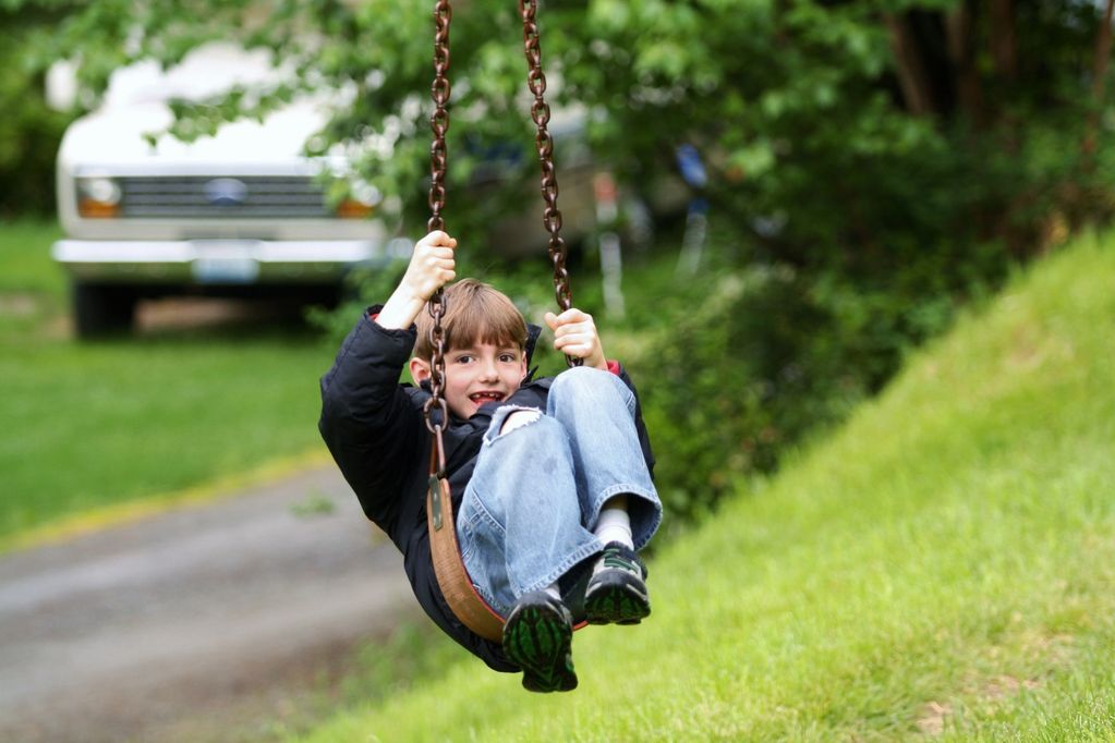 zip line at upper columbia rv park and campground