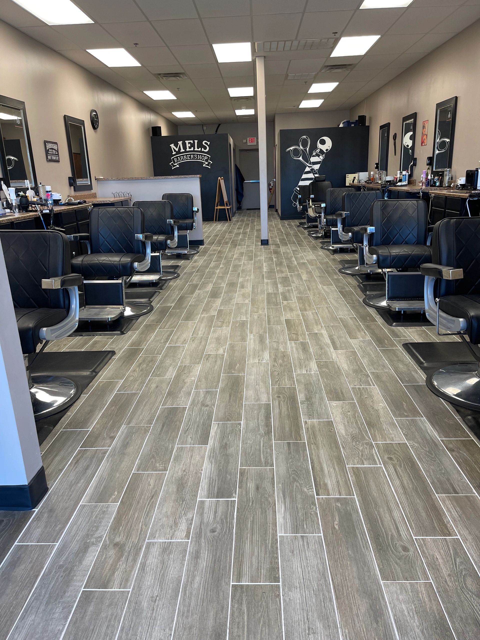 Mel's Barber Shop Home