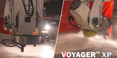 4. FABRICATION: Our CNC technology enables custom stone fabrication with precision.
