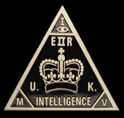 A logo of a UK intelligence agency