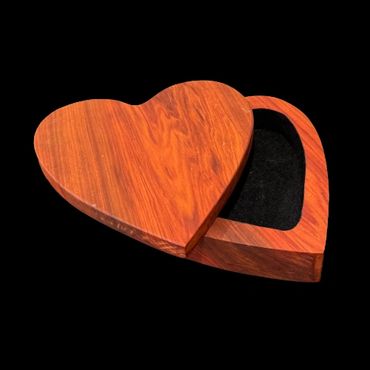 Red Heart Jewelry Box