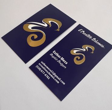 Business cards I created for my self currently exploring with a new card design 