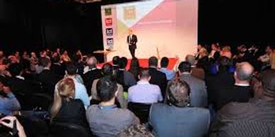Dr Conor MacCormack speaking at the TCT Conference in Birmingham