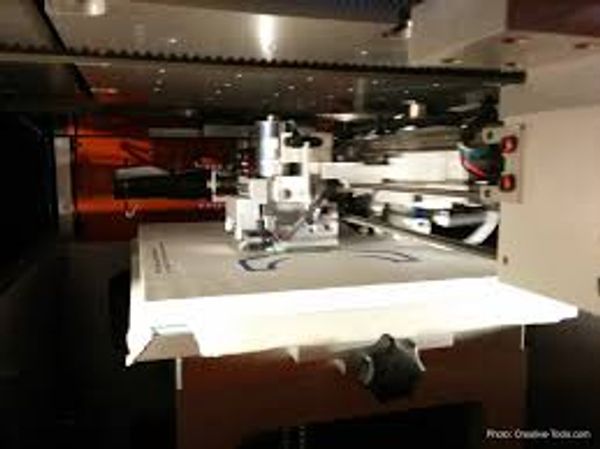 Inside the Mcor IRIS full colour 3D printer