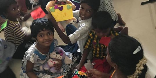 ministry to homeless children in Chennai India