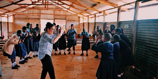 SheHopes self defense training in Kitale Kenya