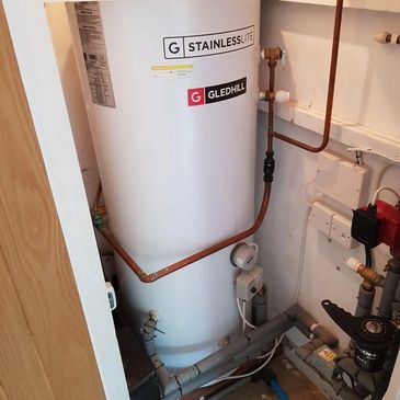 commercial unvented cylinder