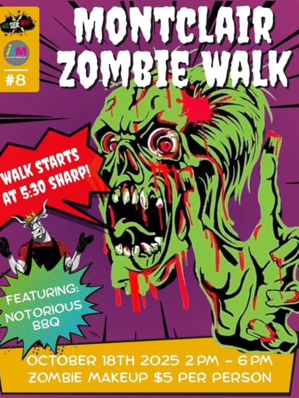 Zombie Walk 2025 flyer