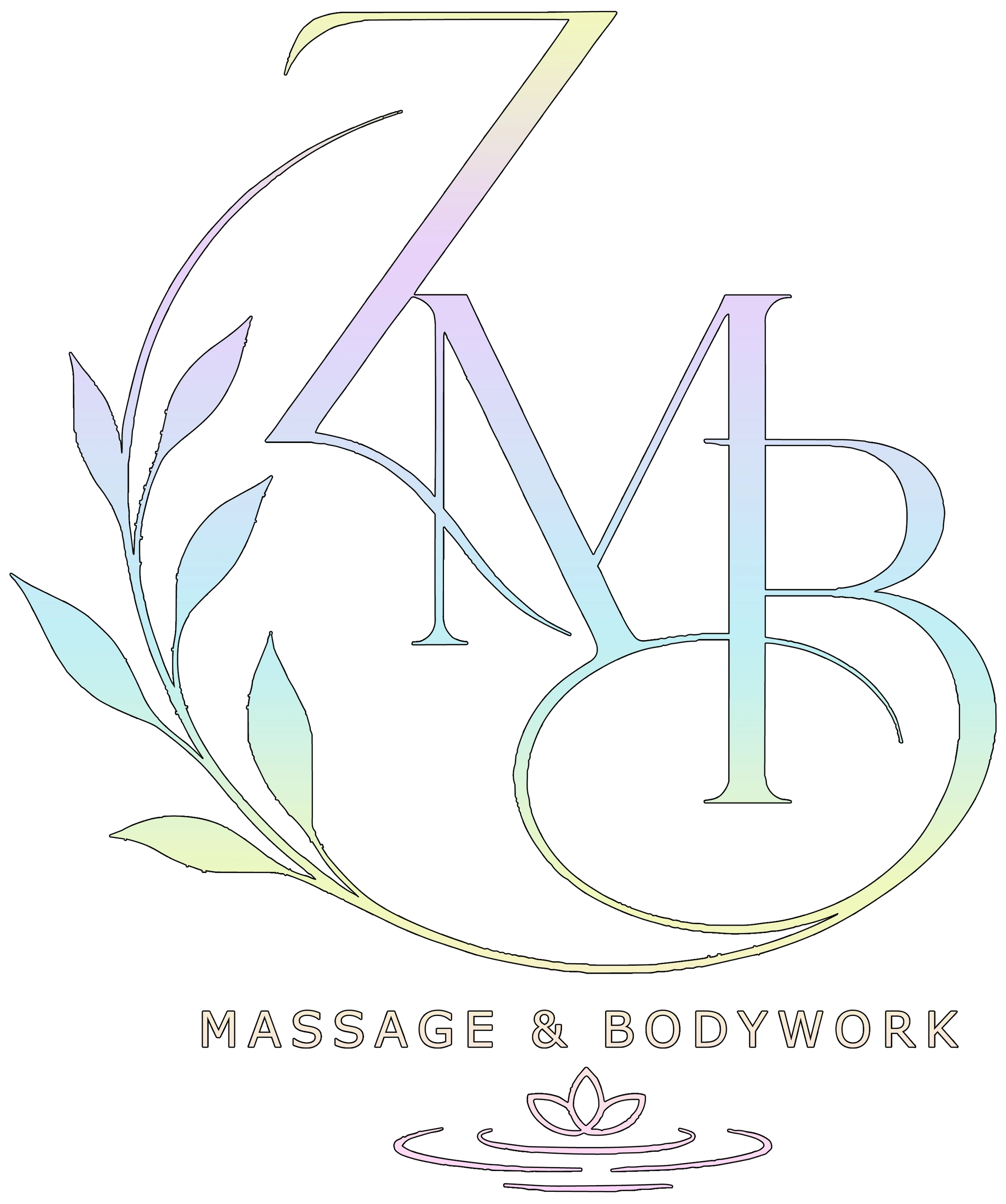 A woman receiving a relaxing neck massage while lying down.