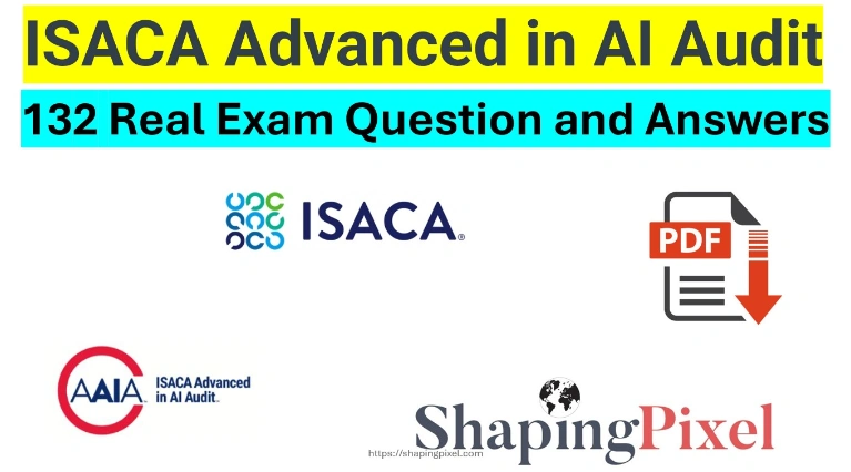 Iisca Assessment.pdf ISACA Advanced in AI Audit Real Exam Question and Answers PDF Pack