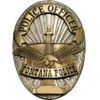 Fontana Police Department Badge Logo White