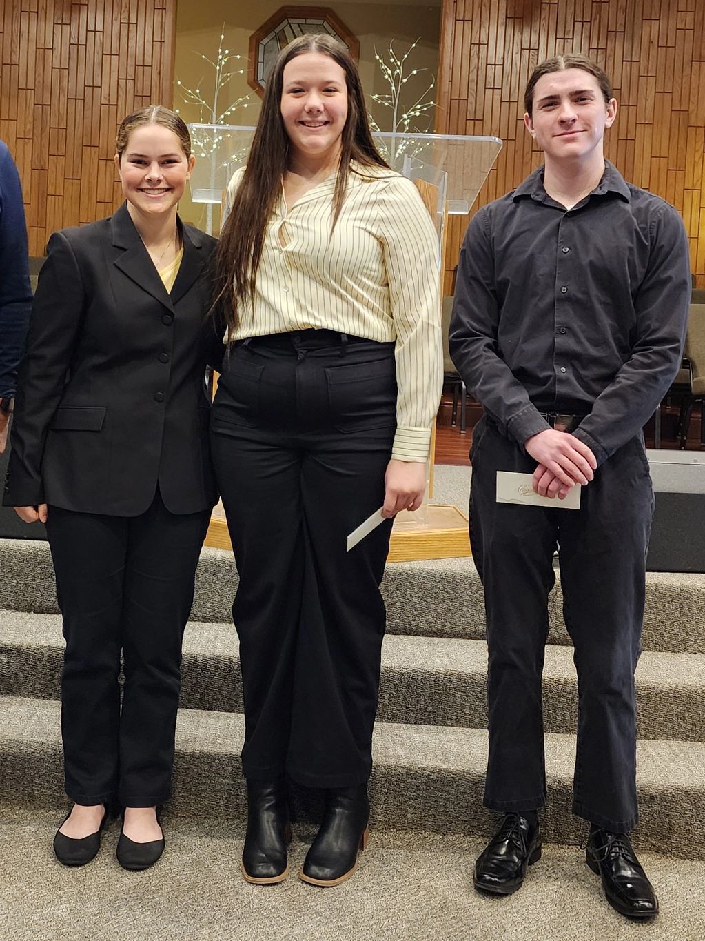 District 5B District Oratorical Contestants.