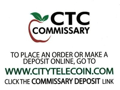 To add funds to inmate's account, visit www.citytelecoin.com