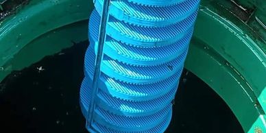 A clean septic filter.