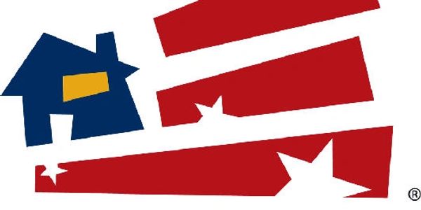 The Homes for Heroes logo.