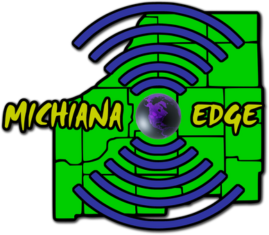 The Michiana Edge website builder logo.