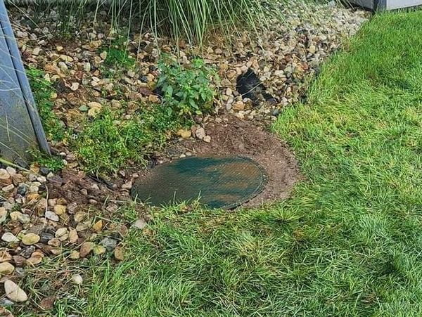 Septic System Locating in Elkhart, Indiana.