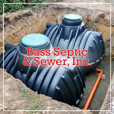 The Bass Septic and Sewer logo.