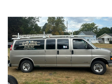 The TLC Well Service van in South Bend, Indiana.