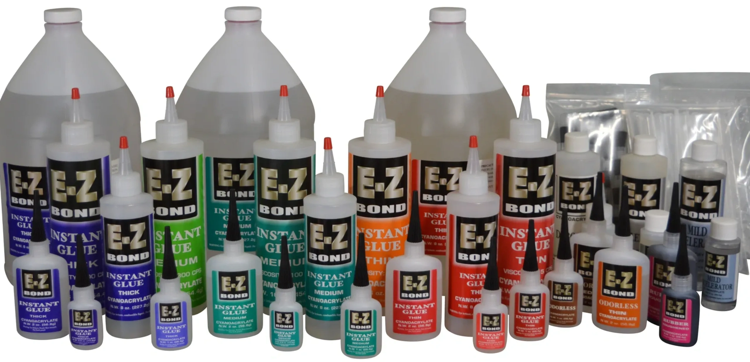 All E-Z Bond Products