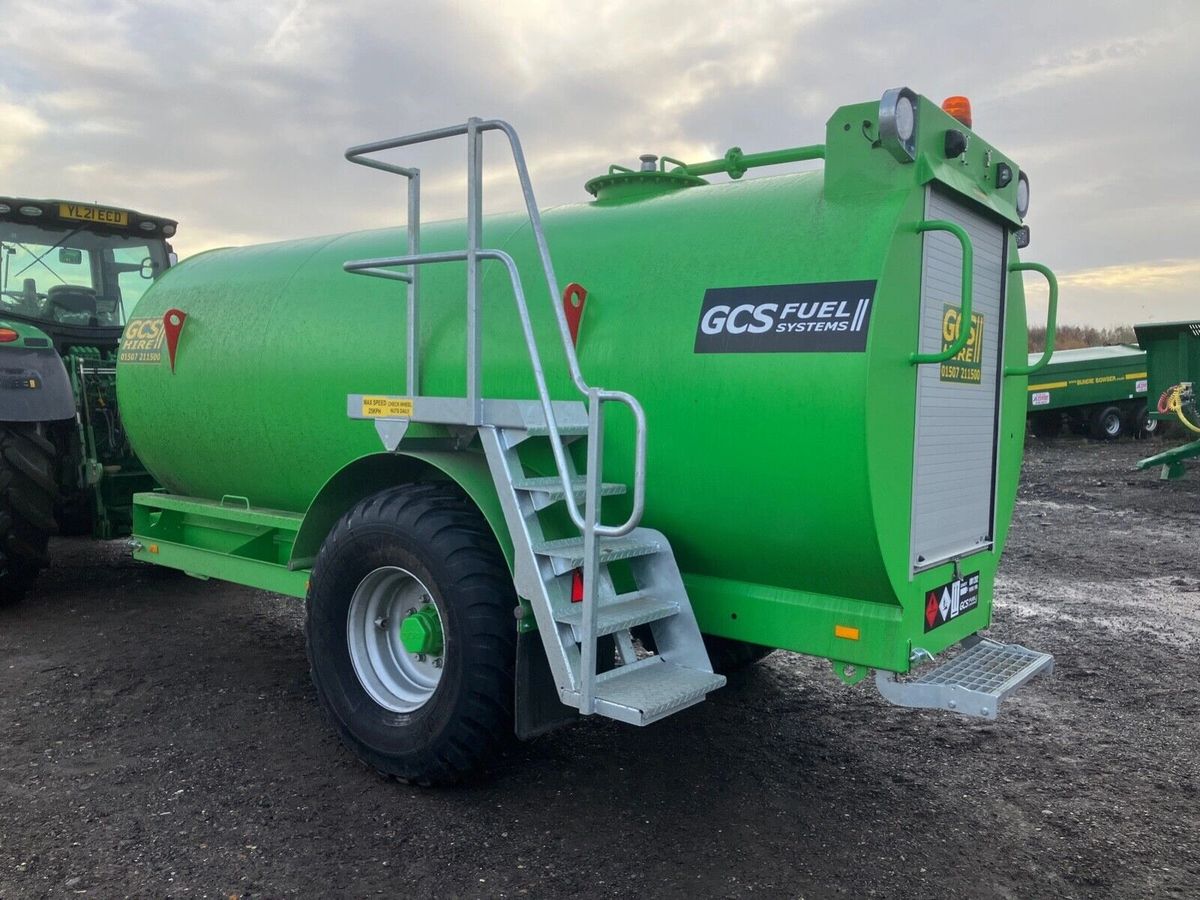 Fuel Proof 9000 Litre Bunded Fuel Tank Litre Bowser Site Abbi