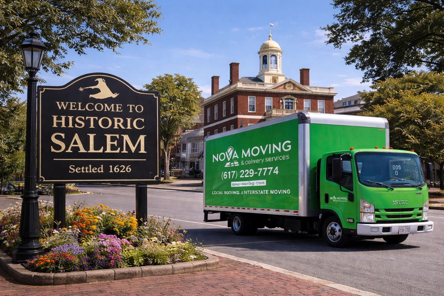 Salem movers- Nova Moving providing professional moving services in Salem MA