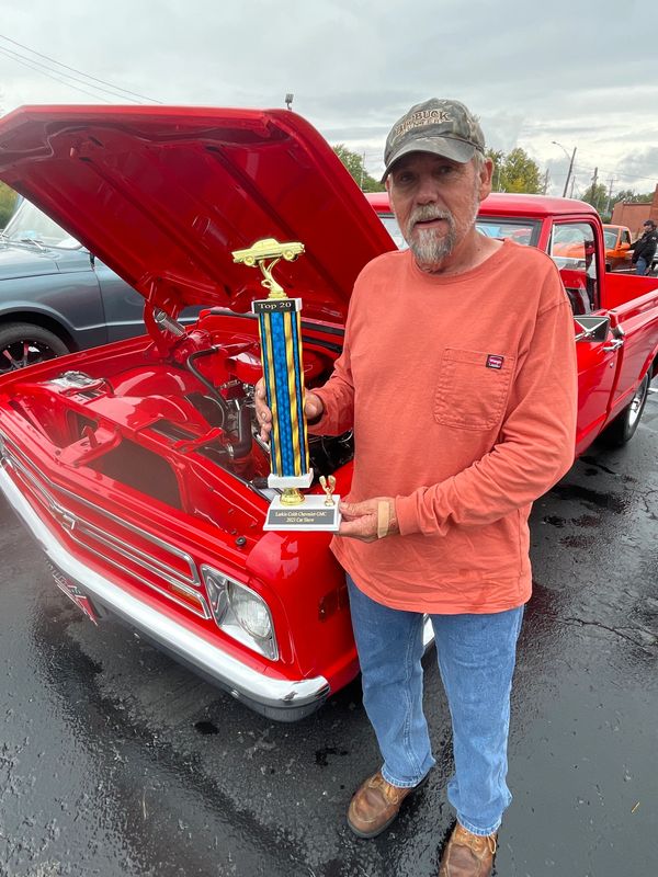 Jack halls 1968 Chevy c 10 viper red