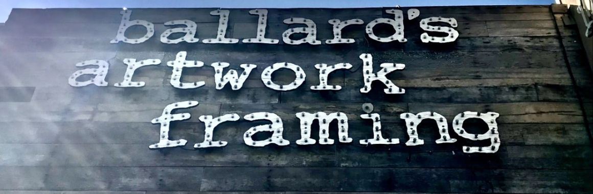 Ballard's Artwork Framing, custom framing shop in Sunset Boulevard, Echo Park