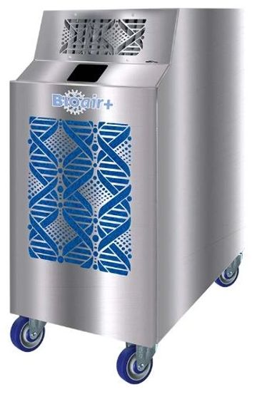 HEPA-filtered air cleaner, filtered negative air machine. Portable medical grade purification