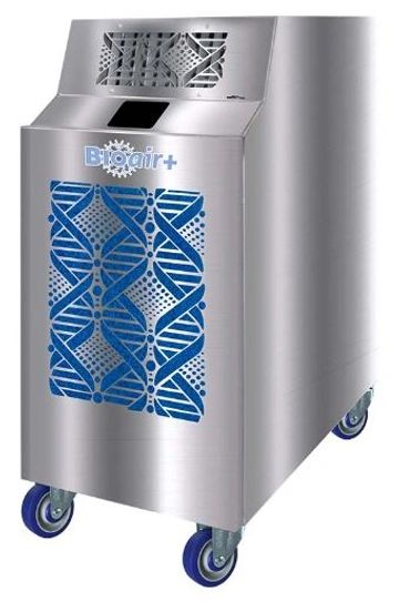  Kwikool HEPA-filtered air cleaner, filtered negative air machine. Portable air purification system