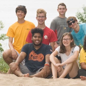 Youth Council meets atop Mount Baldy and attempts the 3 Dunes Challenge in Chesterton.