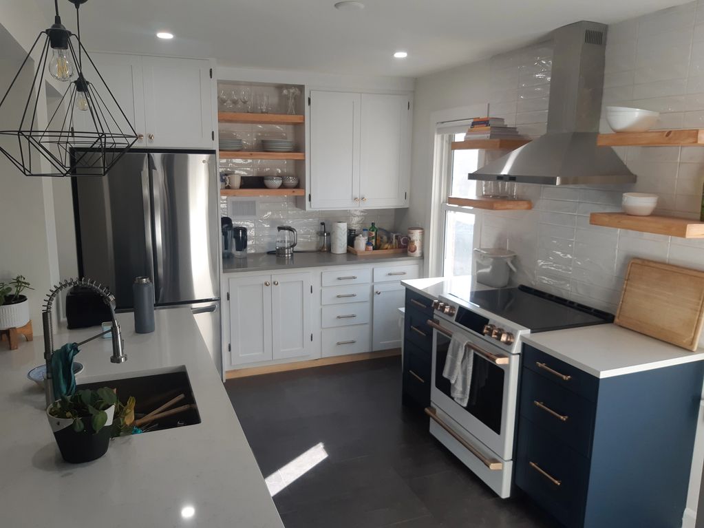 After kitchen renovation