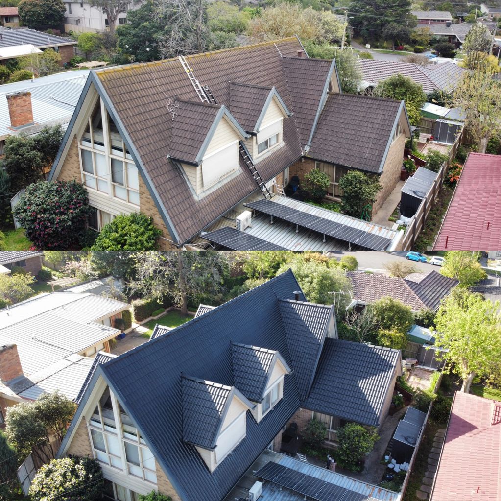 Roof restoration, roof painting, repointing