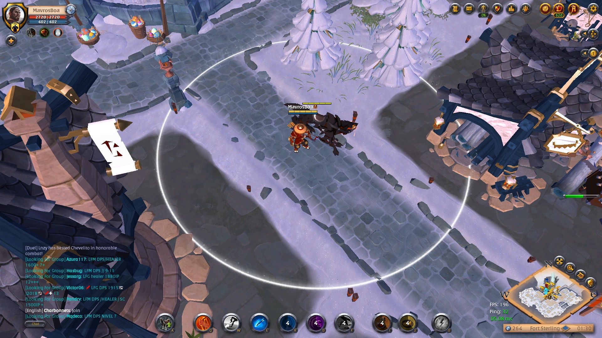 Albion Online: Gameplay (Castle Rock'n'Roll) 