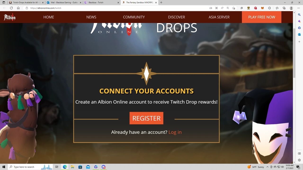 AlbionOnline - Twitch