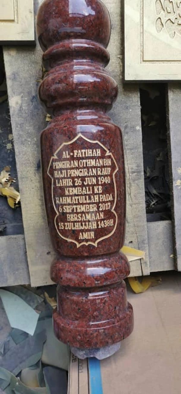 Hasil Kerja Batu Nisan Nisan Rich